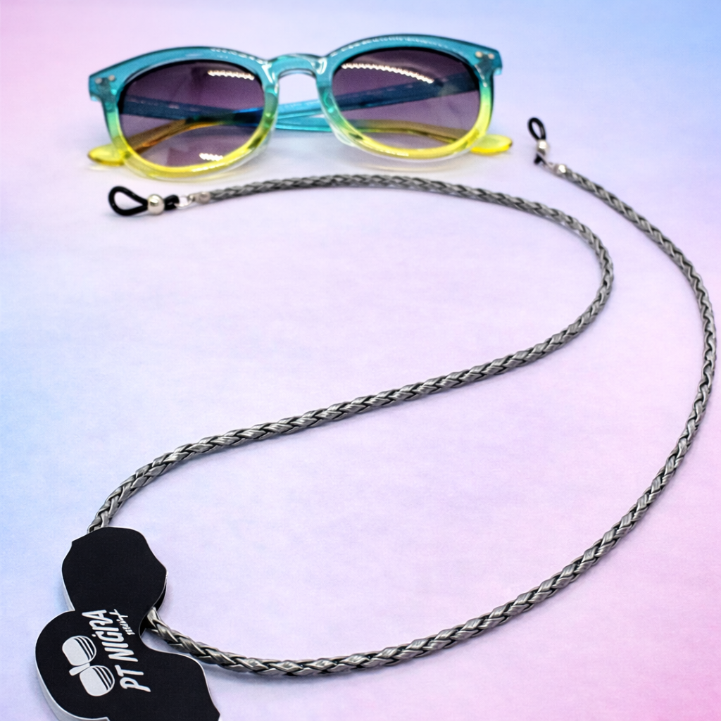 Cordón Cuero Trenzado para Gafas – At Night