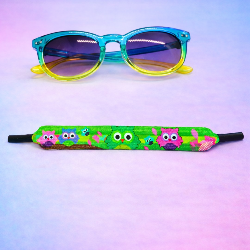 Sujetagafas Elástico Infantil con Personajes | Cuelga Gafas para Niños Antideslizante At Night