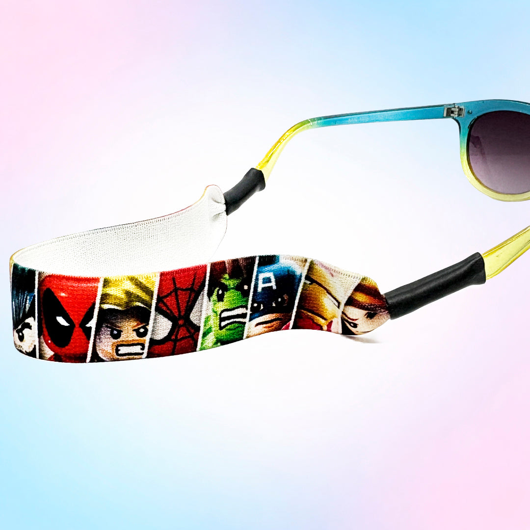 Sujetagafas Elástico Infantil con Personajes | Cuelga Gafas para Niños Antideslizante At Night