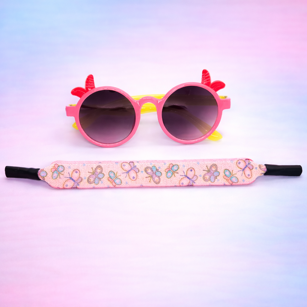 Sujetagafas Elástico Infantil con Personajes | Cuelga Gafas para Niños Antideslizante At Night
