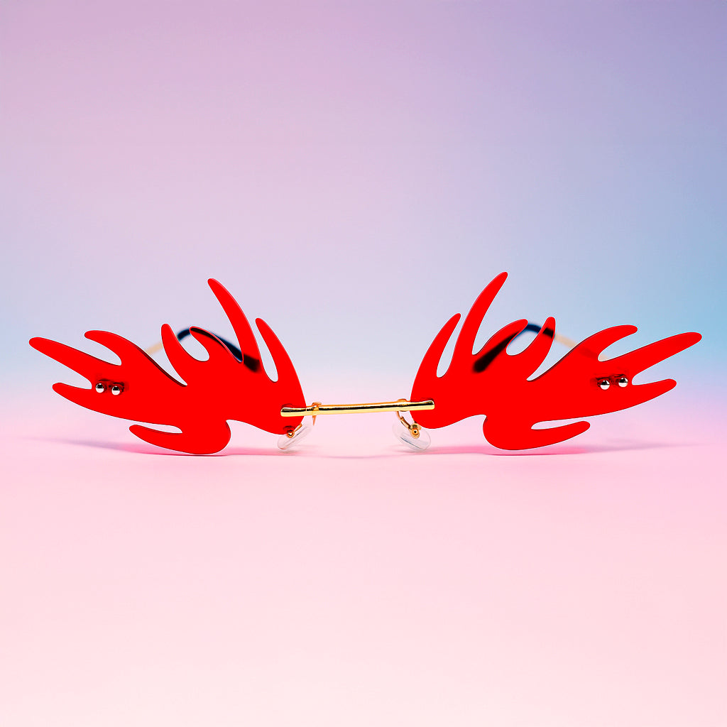 Gafas At Night "Fire Flame Red" - Edición Especial