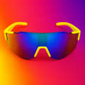 Gafas Deportivas Kids Amarillas | Diseño Angular UV400 At Night