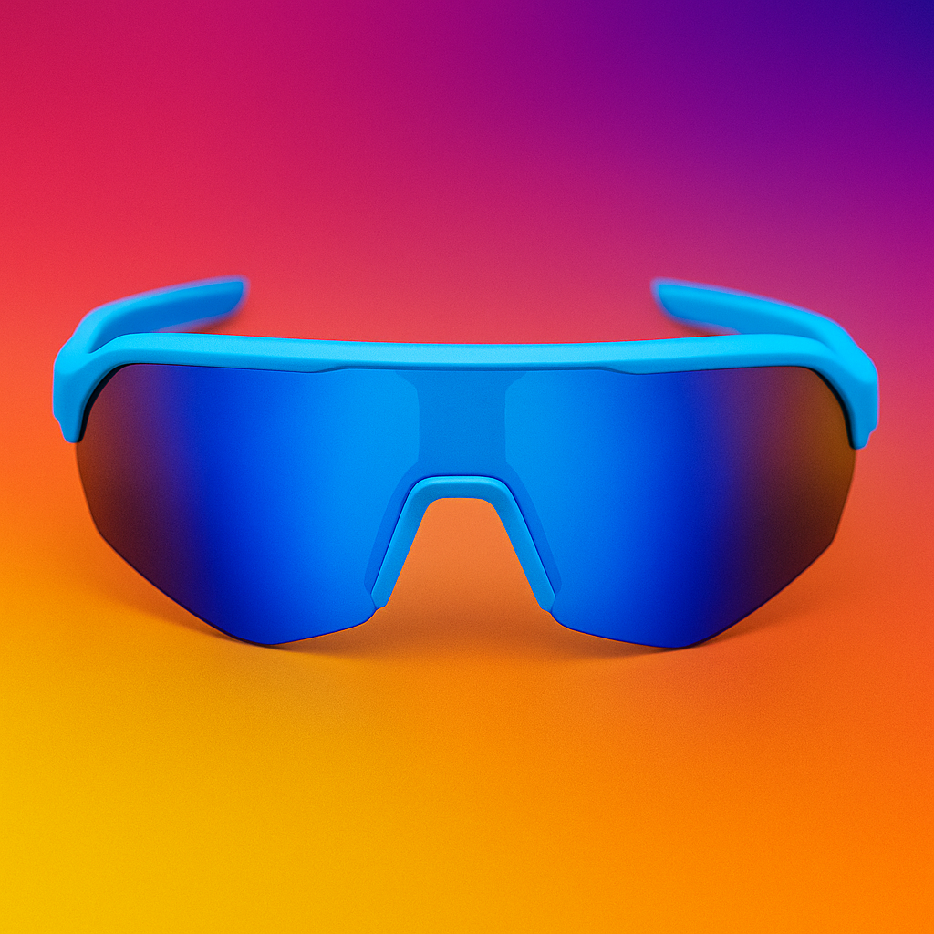 Gafas Deportivas Kids Azules Curve | Protección UV400 At Night