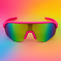 Gafas Deportivas Kids Rosadas Curve | Diseño Curvo UV400 At Night