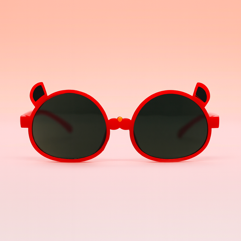 Gafas Kids Osito Rojas | Protección Solar UV400 At Night
