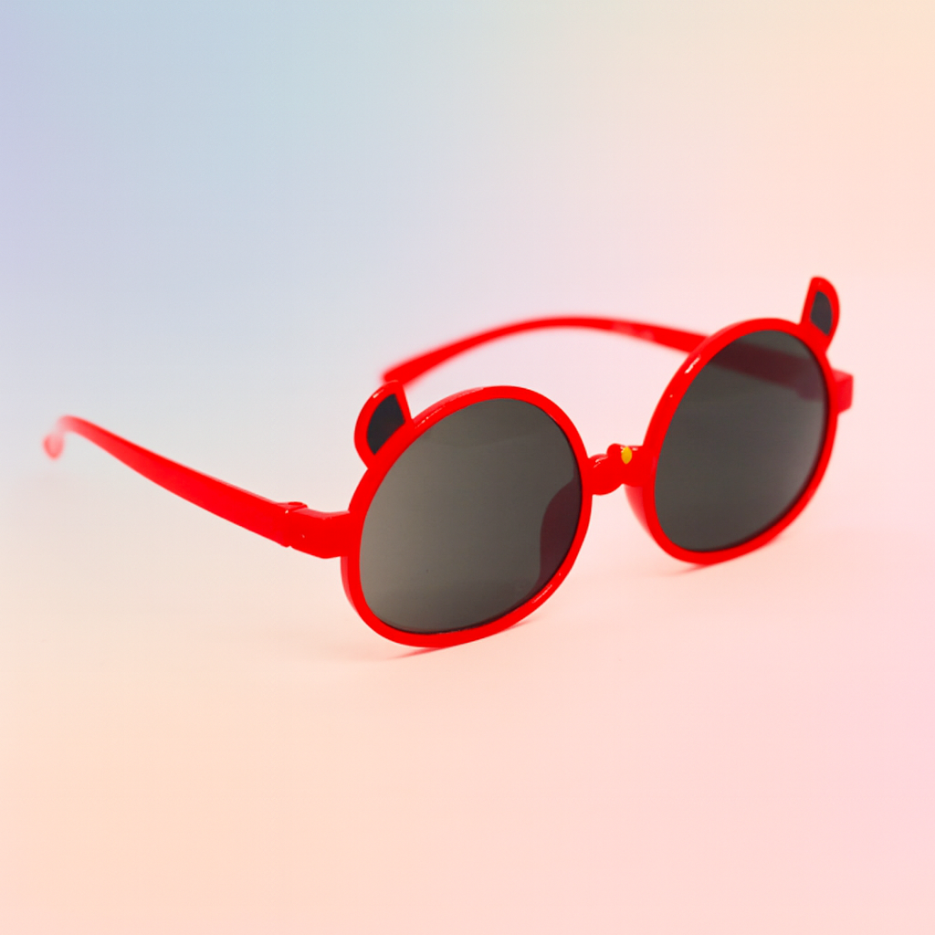 Gafas Kids Osito Rojas | Protección Solar UV400 At Night