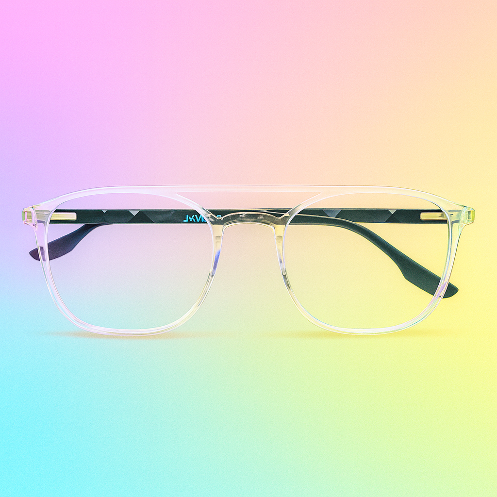 Gafas Ópticas Cuadradas Transparentes TR90 - Unisex / Minimalistas