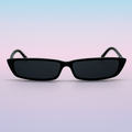 Gafas Rectangulares Slim Black - Estilo Bad Bunny | At Night Sunglasses