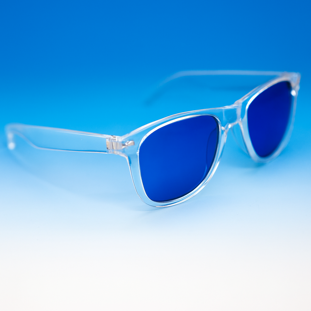 Gafas de Sol At Night - Classic wayfarer Blue UV400