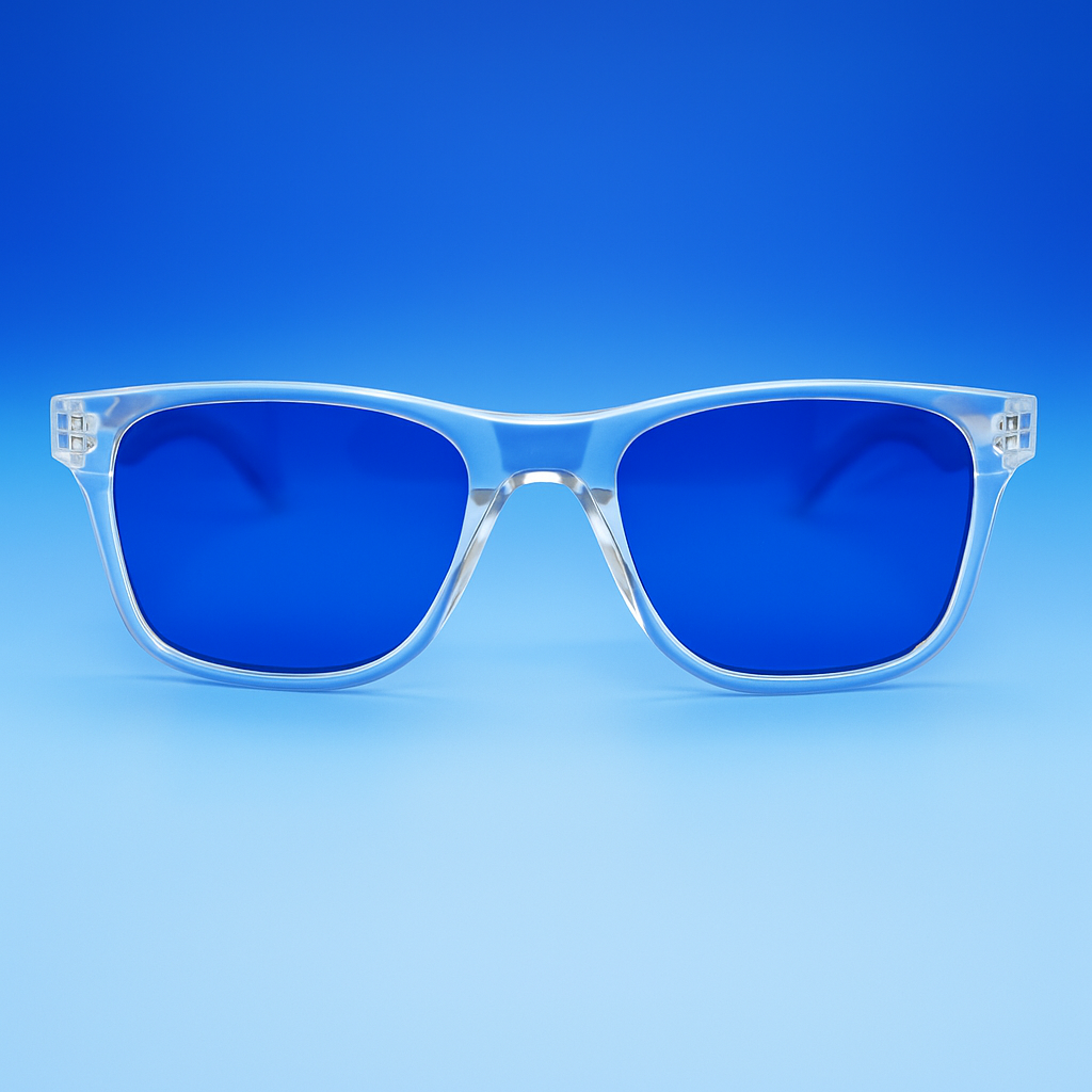 Gafas de Sol At Night - Classic wayfarer Blue UV400