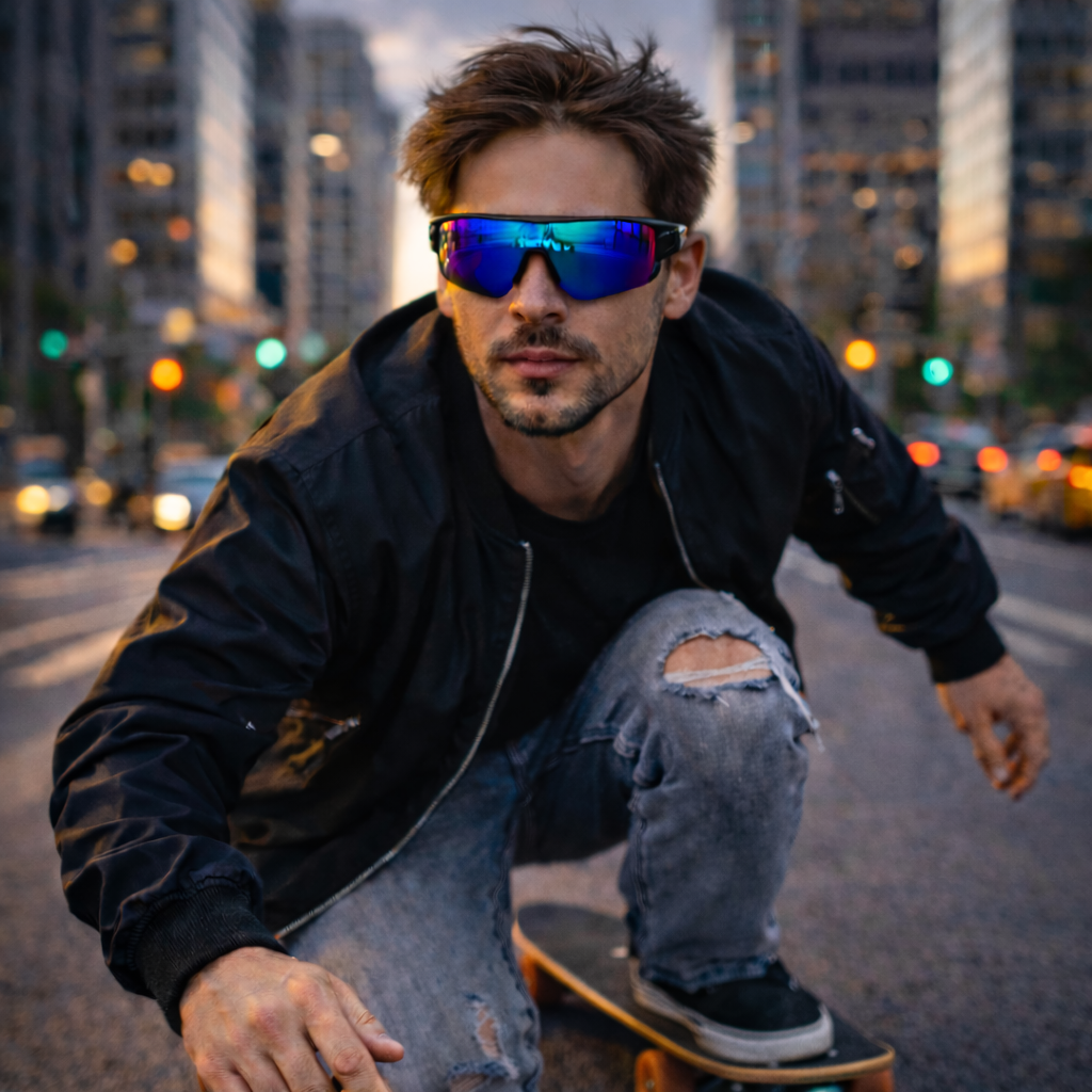 Gafas de Sol At Night - Oakley Black Spectrum UV400