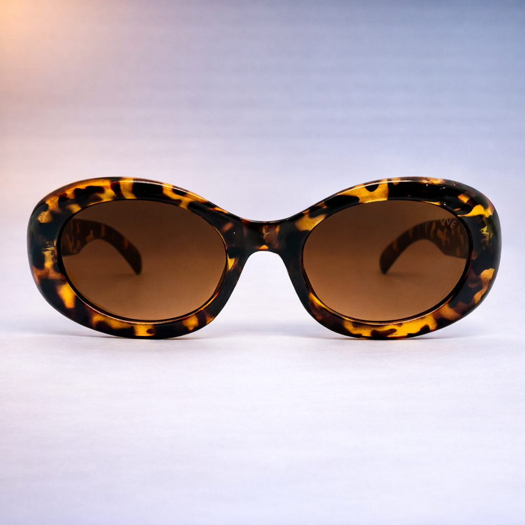 Gafas de Sol CELINE Oval Luxury – Negro / Tortoise