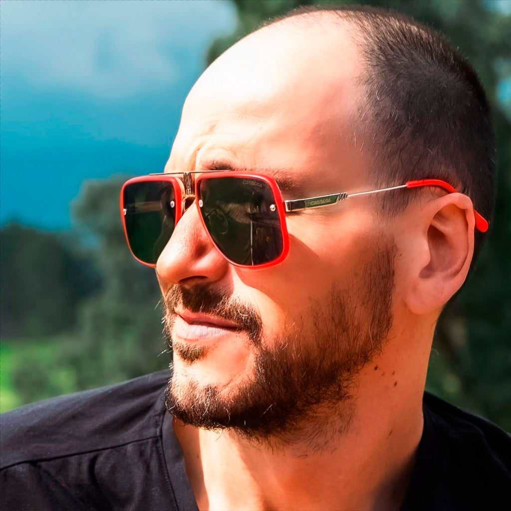 Gafas de Sol Carrera CA Glory II Rojo-Dorado | At Night Sunglasses