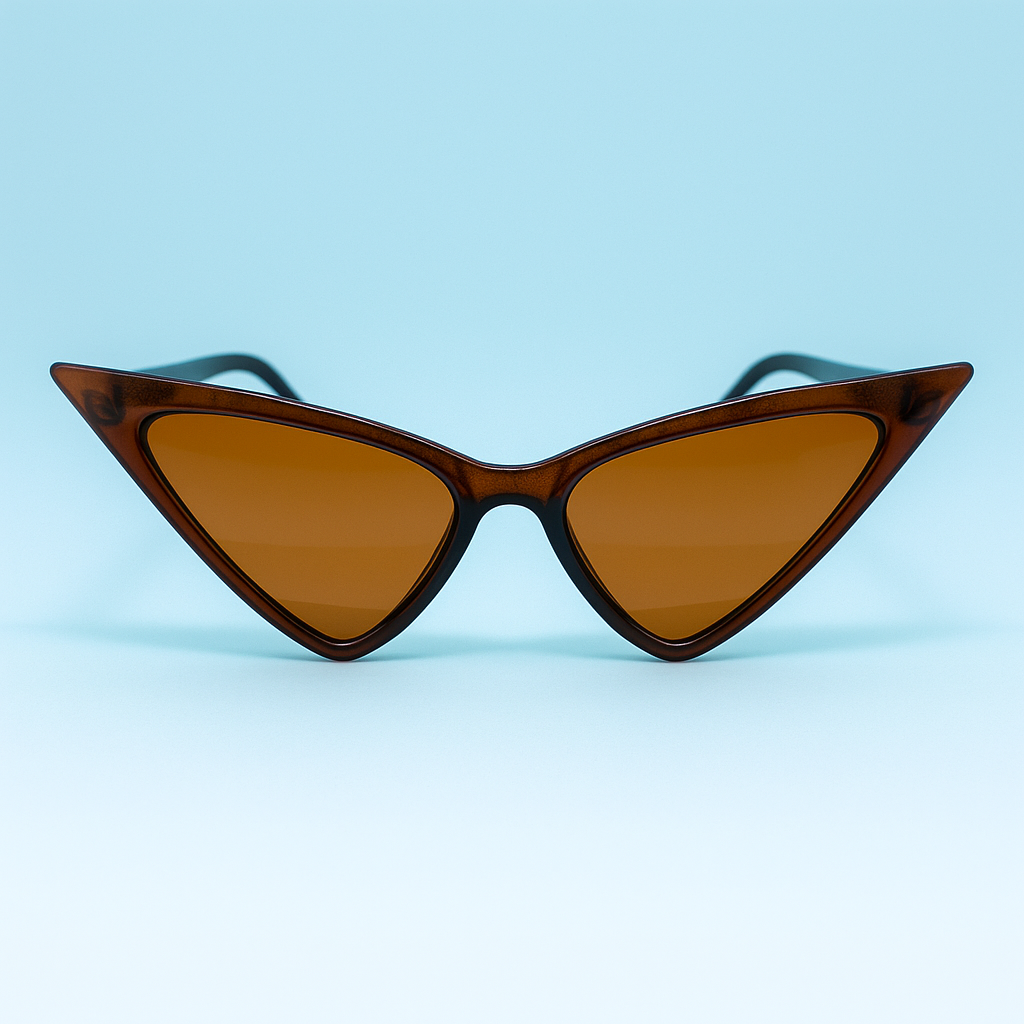 Gafas de Sol Cat-Eye Futuristas Negras | At Night Sunglasses