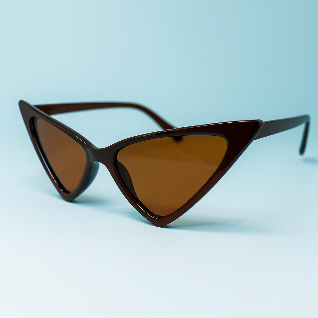 Gafas de Sol Cat-Eye Futuristas Negras | At Night Sunglasses
