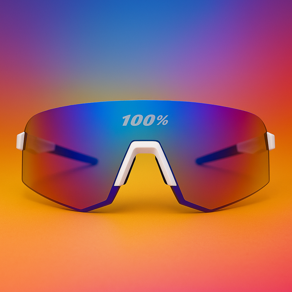 Gafas de Sol Deportivas At Night - Edición 100% White