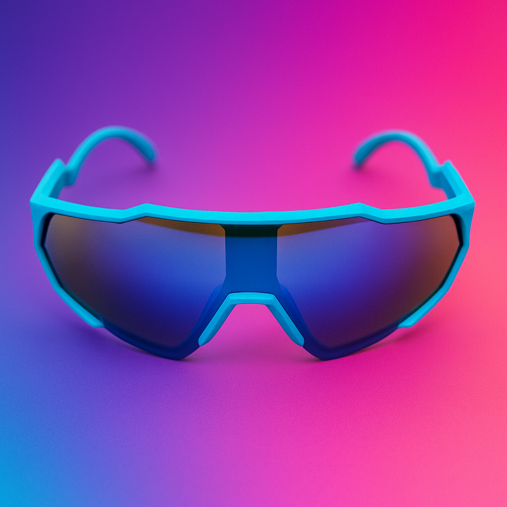 Gafas de Sol Deportivas Kids Azules | Protección UV400 y Estilo Futurista