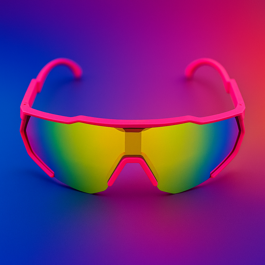 Gafas de Sol Deportivas Kids Rosadas | Lentes Espejados UV400 At Night