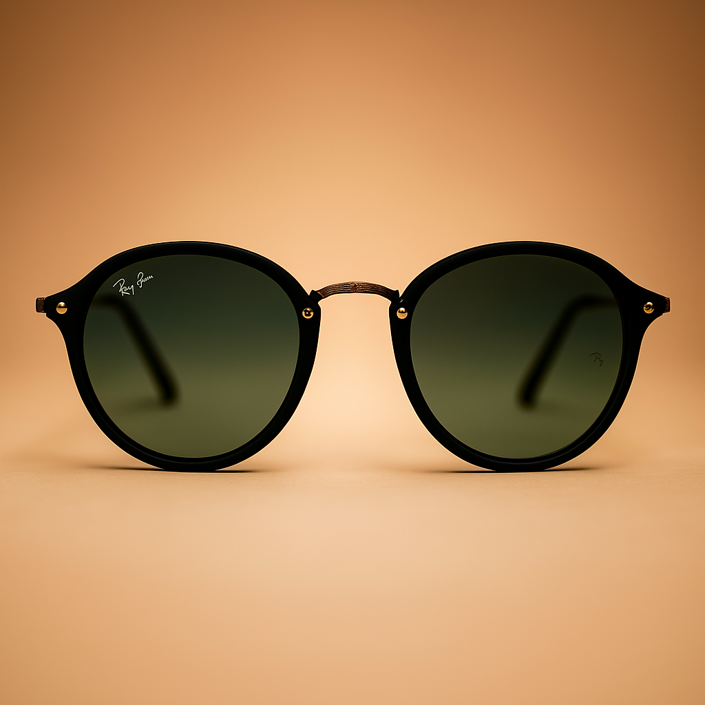 Gafas de Sol Ray-Ban New Round Negras – Elegancia Atemporal, Estilo Imparable