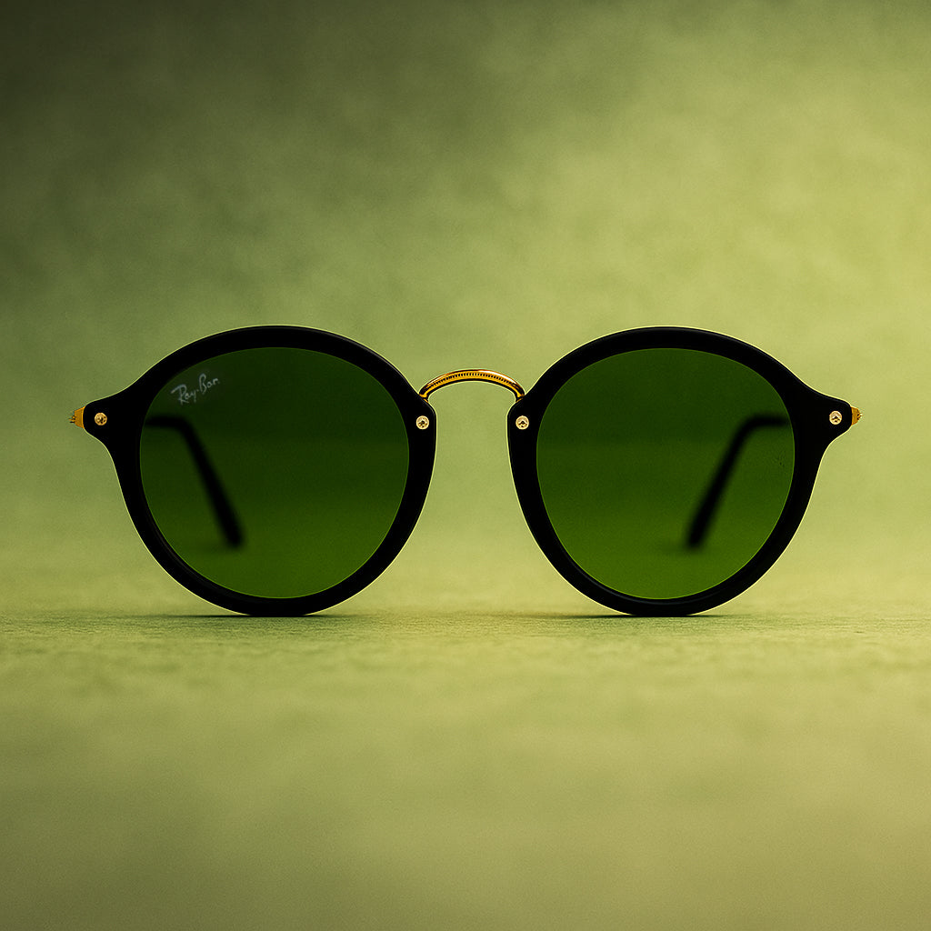 Gafas de Sol Ray-Ban New Round Negras – Elegancia Atemporal, Estilo Imparable