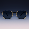 Gafas de sol Gucci cuadradas negras - Lentes UV400