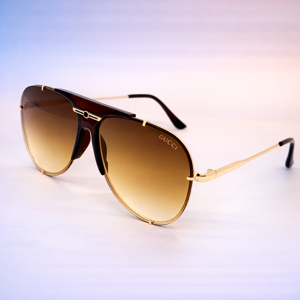 Gucci Aviator Oversize Luxury – Lente Degradado