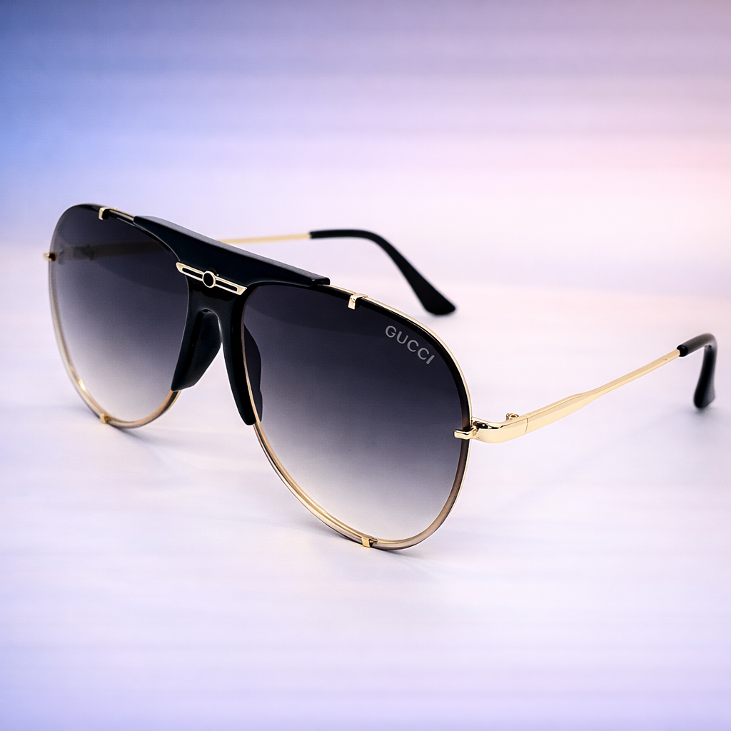 Gucci Aviator Oversize Luxury – Lente Degradado