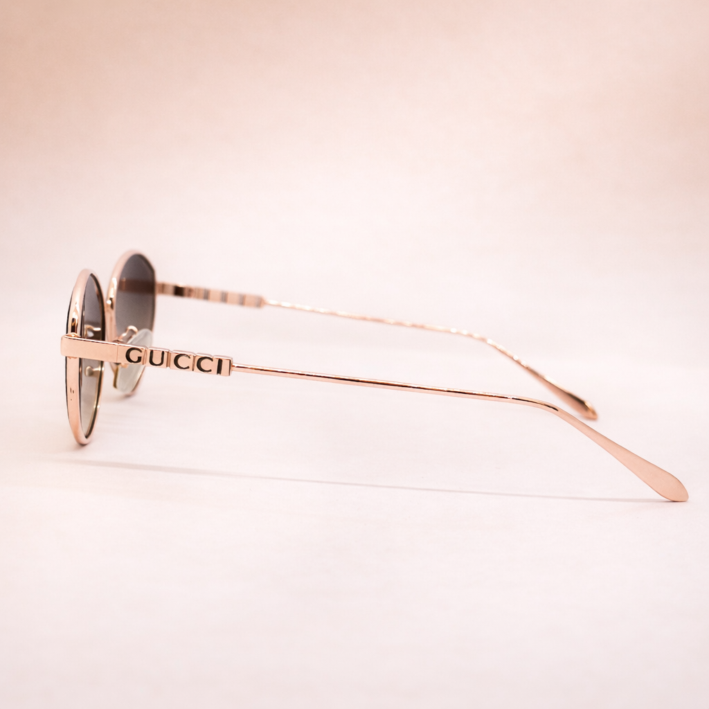 Gucci Icon Luxury Retro – Gold & Rose Gold Collection | At Night Sunglasses