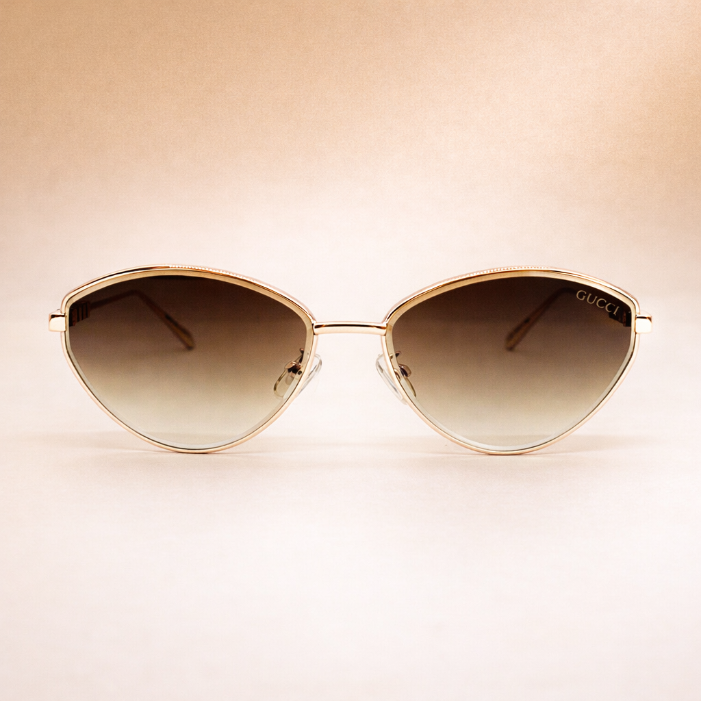 Gucci Icon Luxury Retro – Gold & Rose Gold Collection | At Night Sunglasses