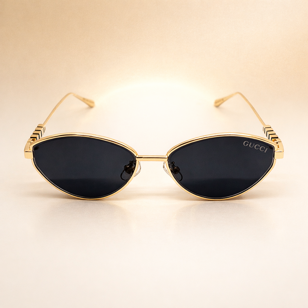 Gucci Icon Luxury Retro – Gold & Rose Gold Collection | At Night Sunglasses