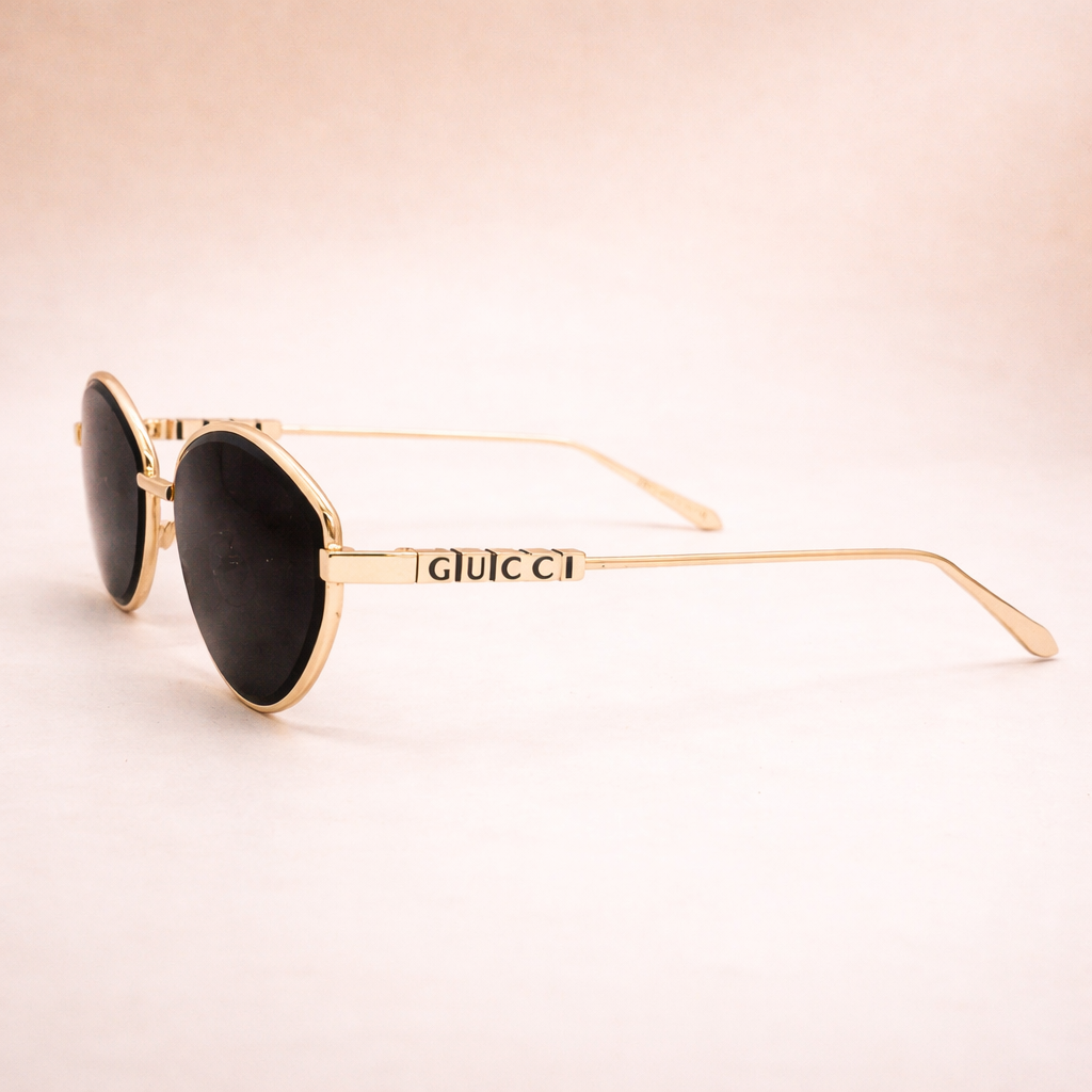 Gucci Icon Luxury Retro – Gold & Rose Gold Collection | At Night Sunglasses