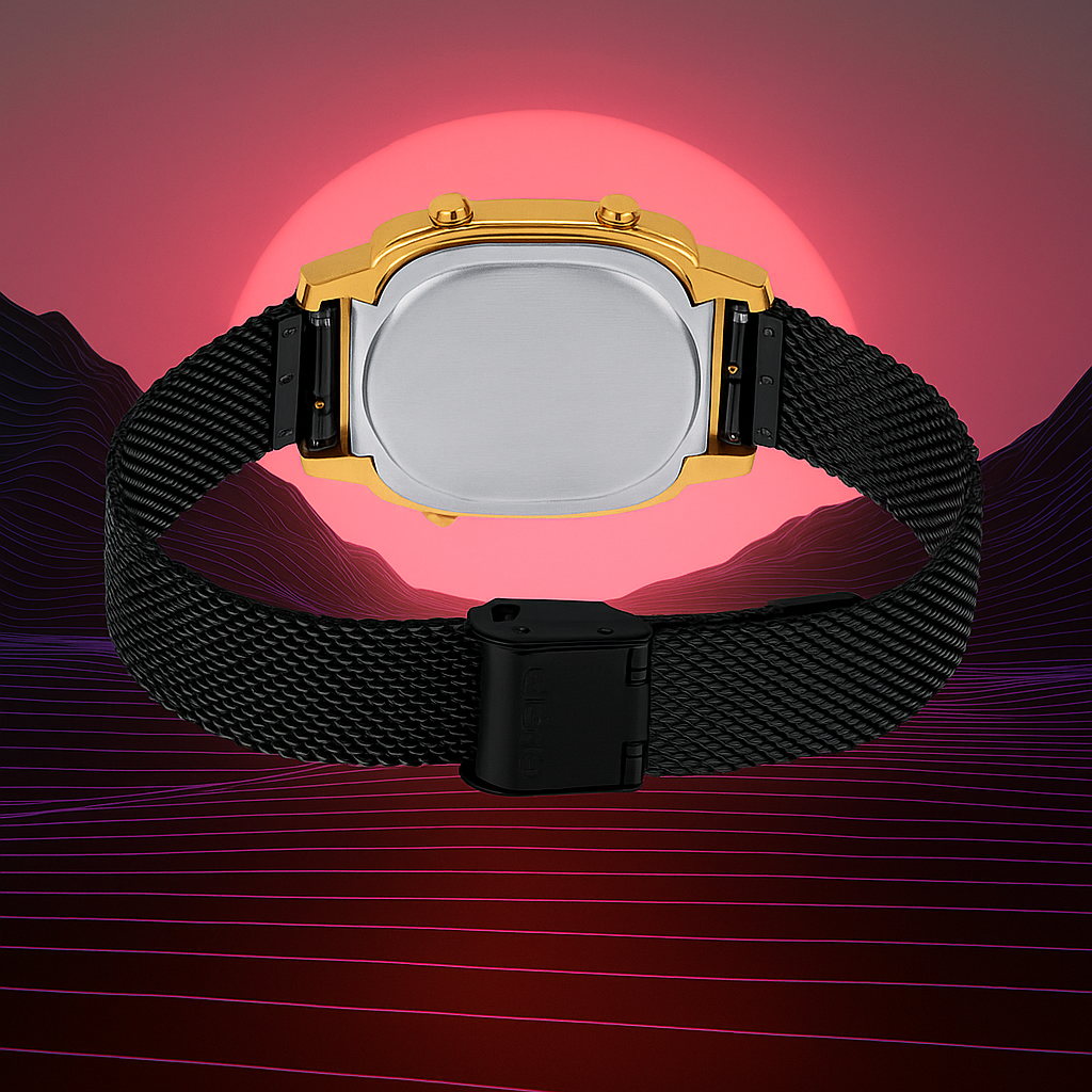 Reloj Casio LA670WEMB-1DF - Retro Gold Mesh Edition