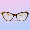Marco Óptico Cat Eye Animal Print Unisex con BlueBlock | TR90 + Metal