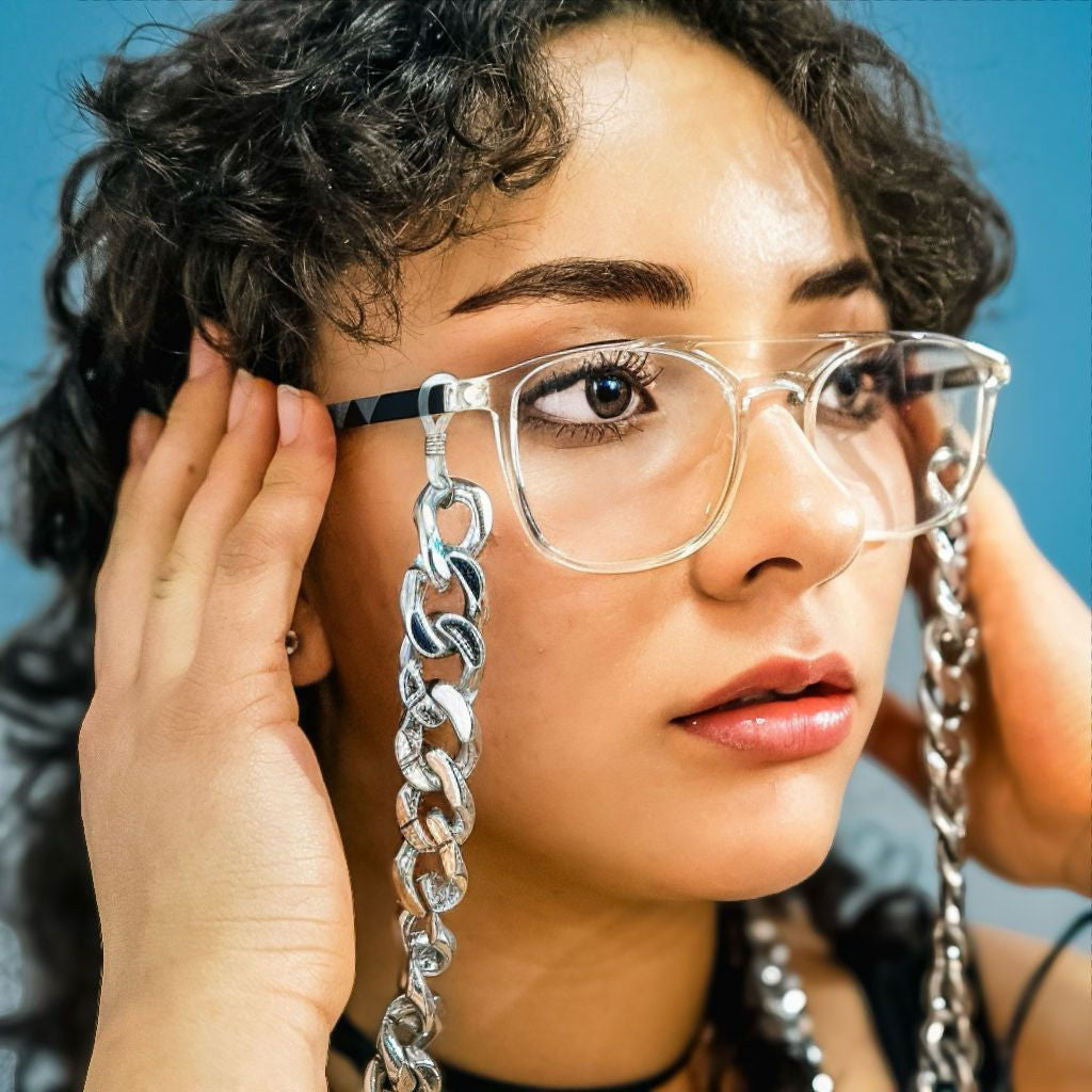 Gafas Ópticas Cuadradas Transparentes TR90 - Unisex / Minimalistas