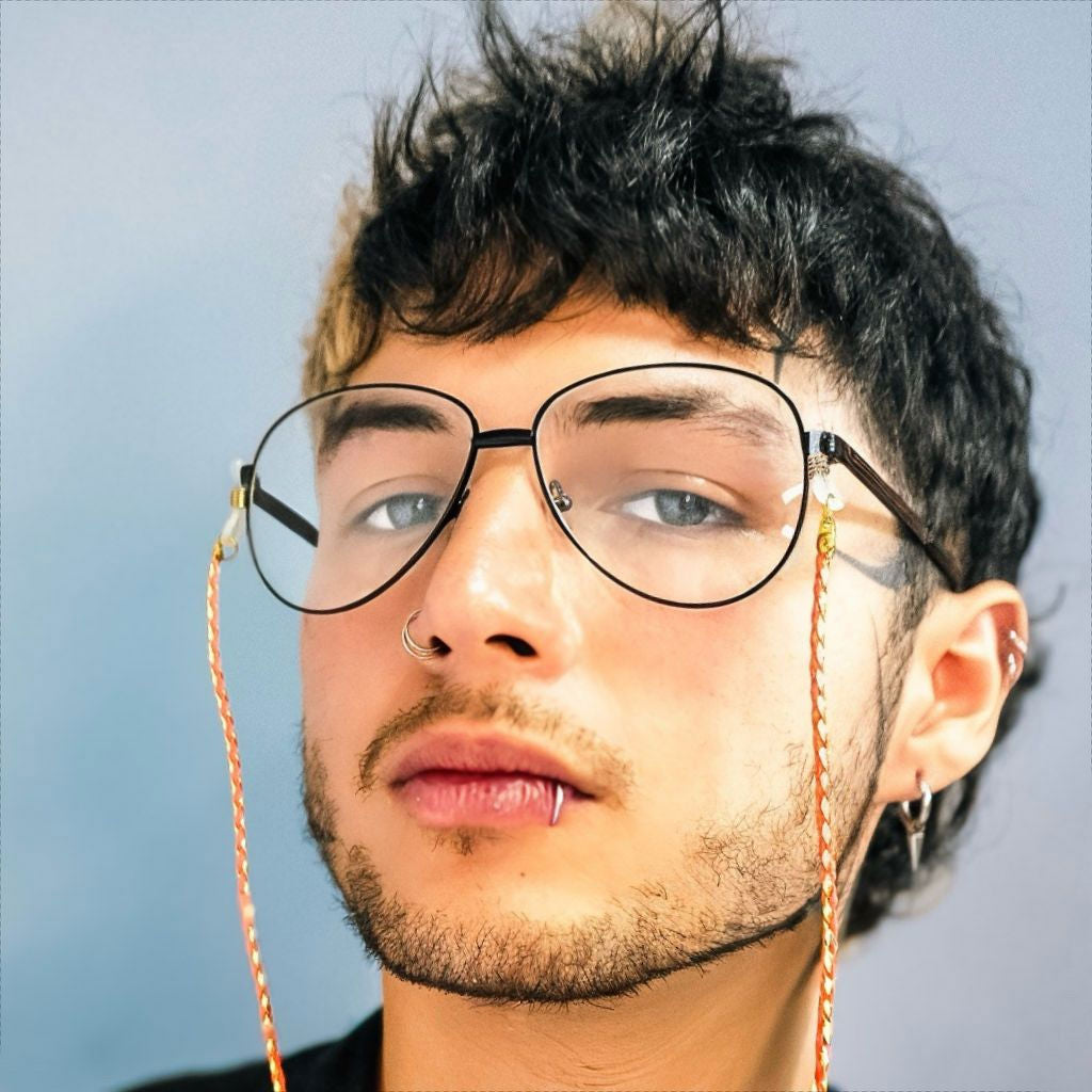 Marco Óptico Aviador Negro Unisex - At Night Sunglasses