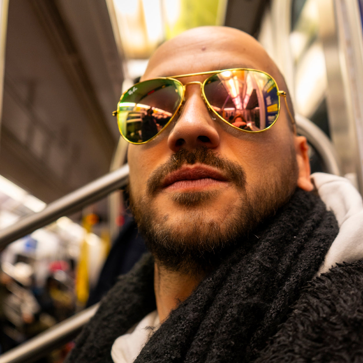 Ray-Ban Aviator Rose Gold RB3025 Gafas de Sol Oro Rosa
