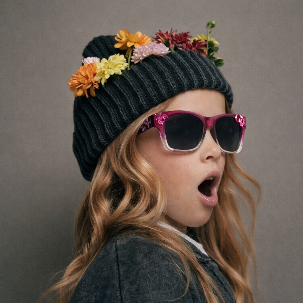 Gafas de Sol Kids - "Hello Kitty Bow Classic" Moradas UV400