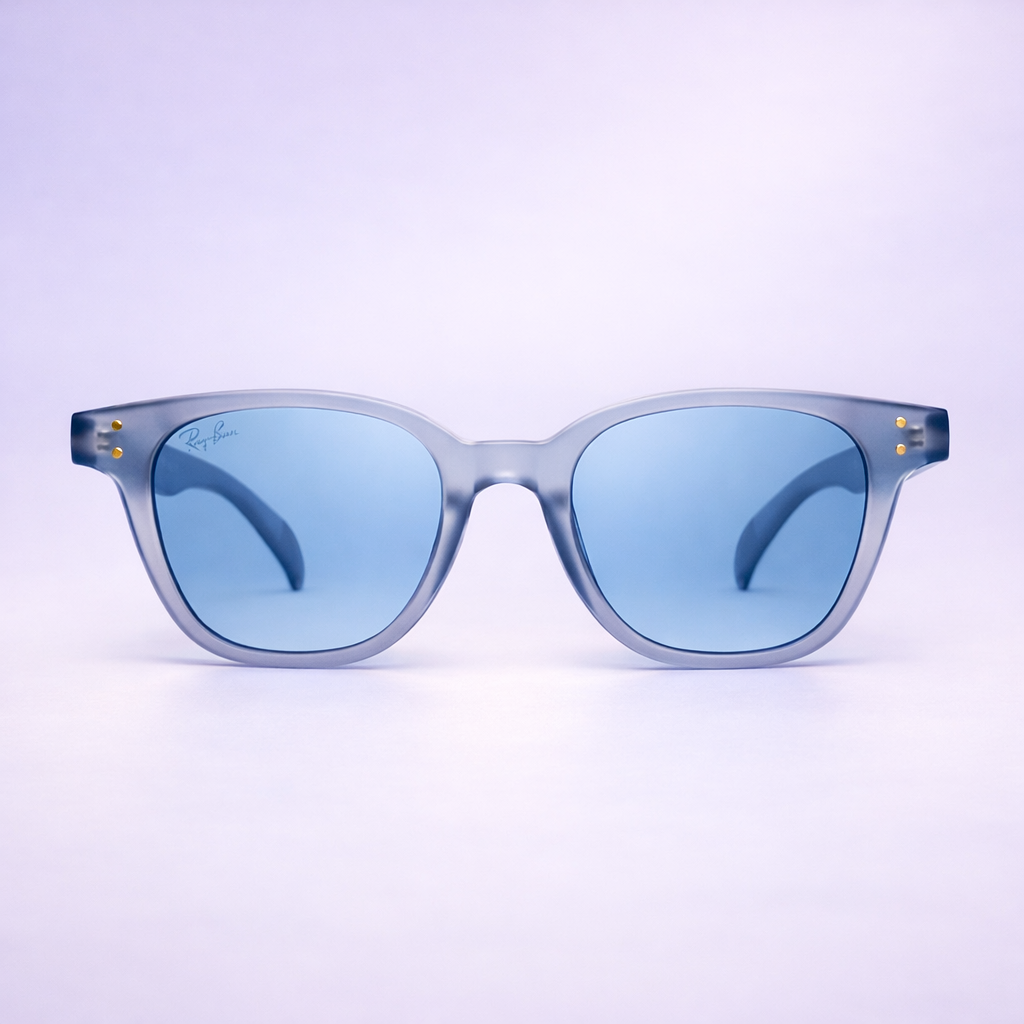 Ray-Ban Blue Retro | Gafas de Sol Azules Vintage | At Night