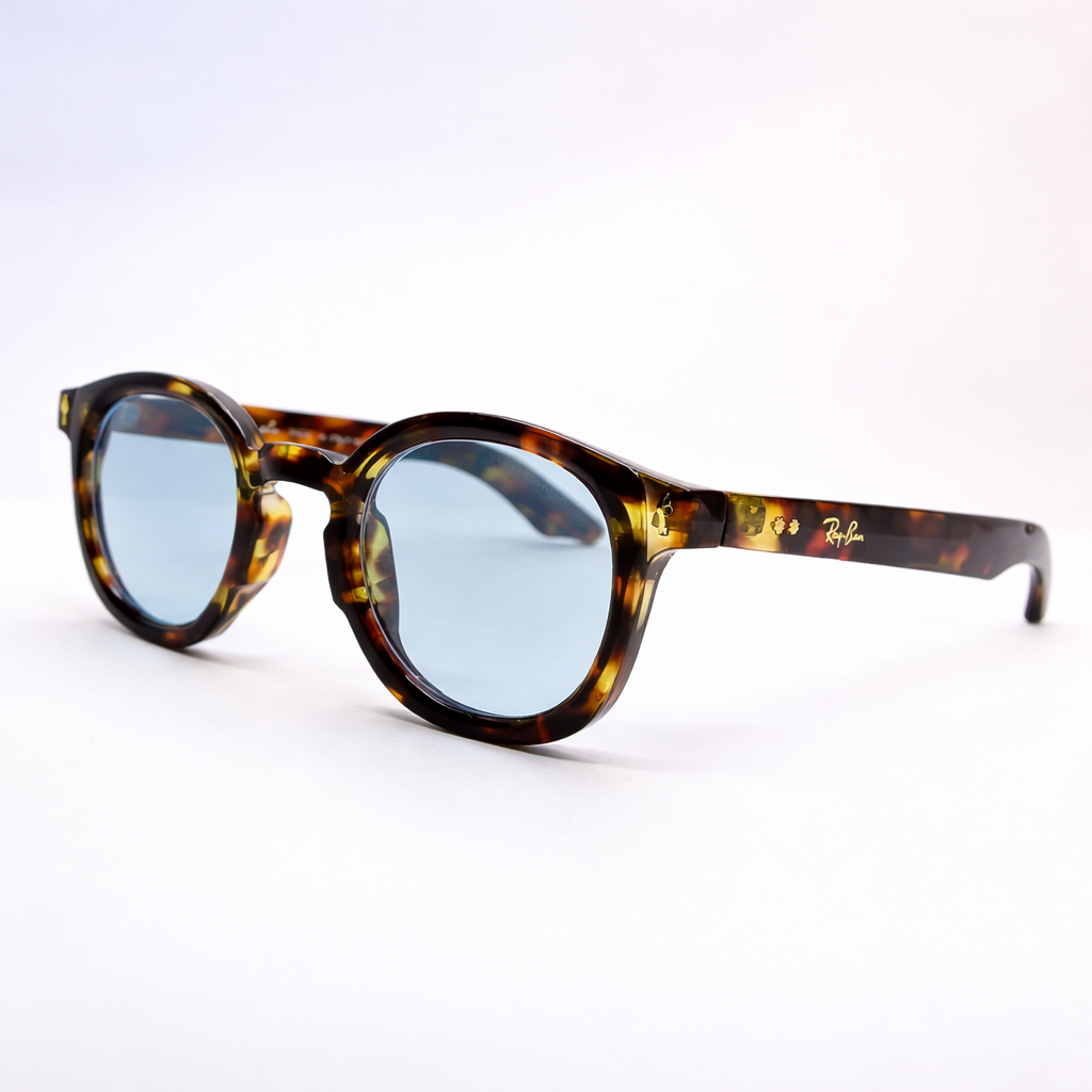Ray-Ban Tortoise Retro | Gafas de Sol Carey Blue & Orange | At Night