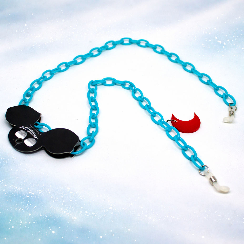 Sujetagafas Acrílico Kids Color Pop – Cadena para Gafas Niños | Edición Inspirada en Agatha Ruiz de la Prada | At Night