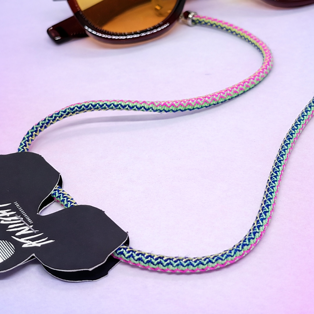 Sujetagafas Elástico Multicolor – Cordón Flexible Ajustable para Gafas | AT NIGHT