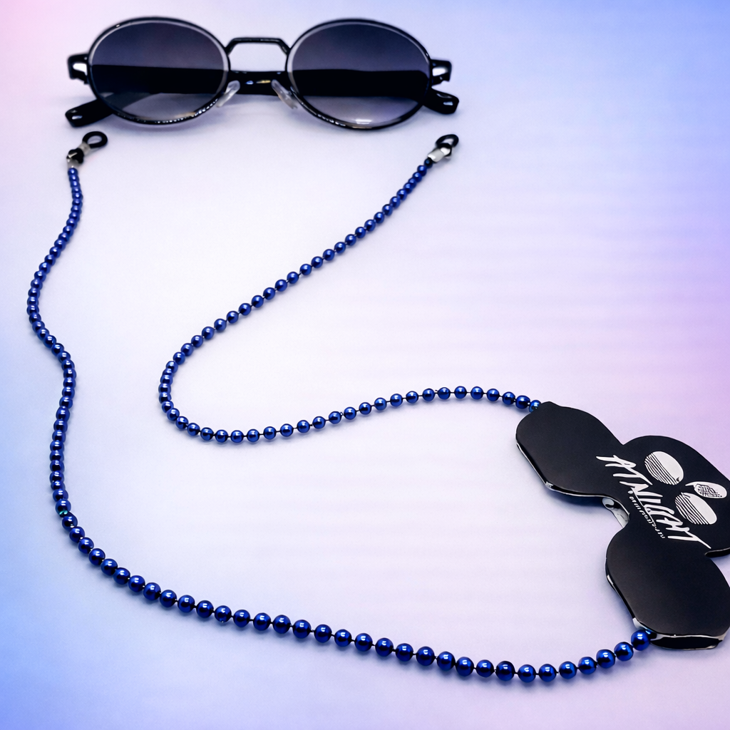 Sujetagafas de perlitas para gafas – ligero, elegante y cómodo ideal para uso diario